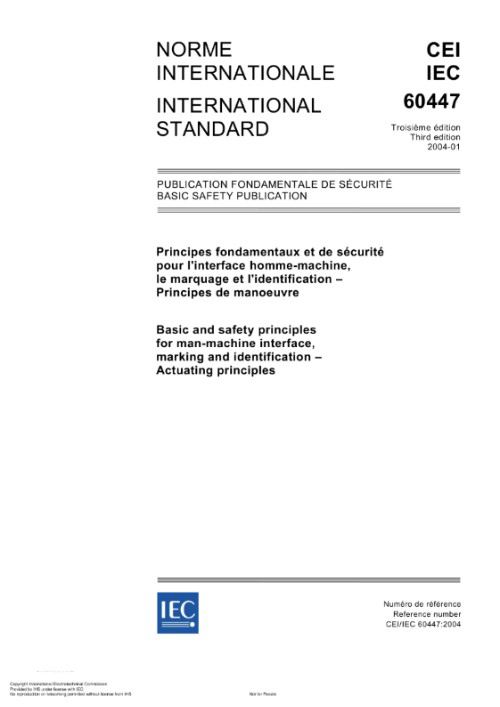 IEC 60447:2004