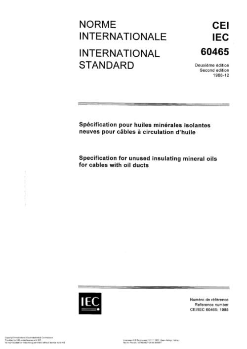 IEC 60465:1988