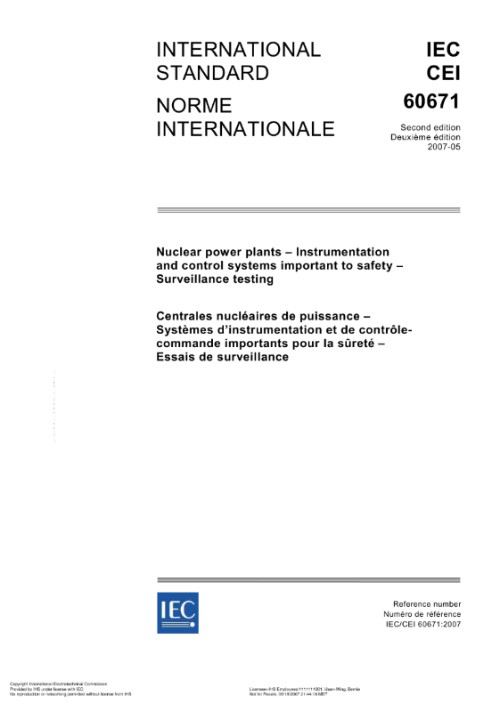 IEC 60671:2007