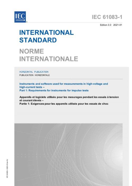 IEC 61083-1:2021