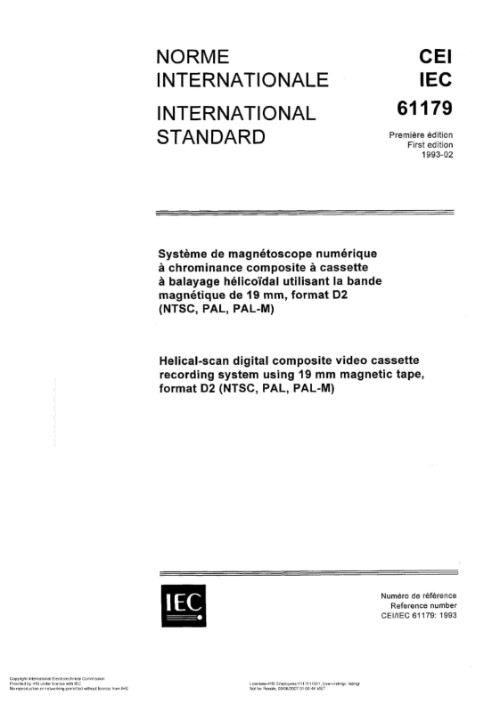 IEC 61179:1993