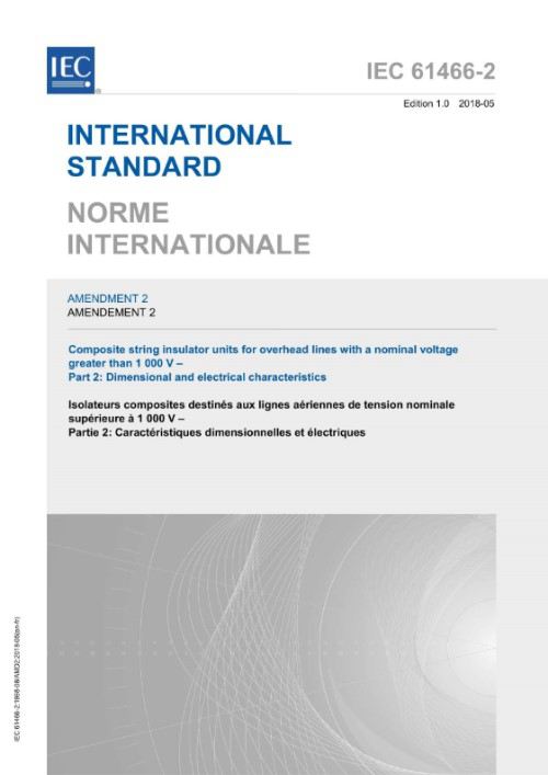 IEC 61466-2:1998/AMD2:2018