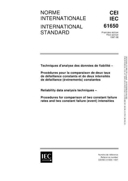 IEC 61650:1997