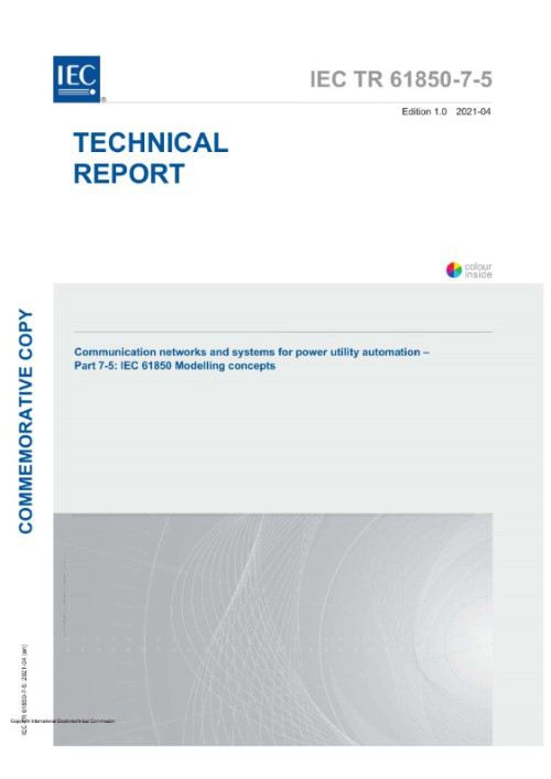 IEC TR 61850-7-5:2021