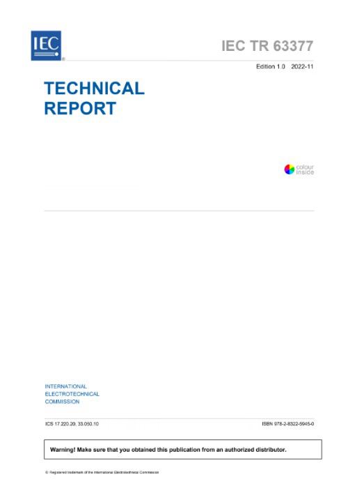 IEC TR 63377:2022