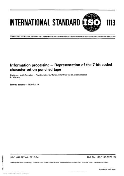 ISO 1113:1979