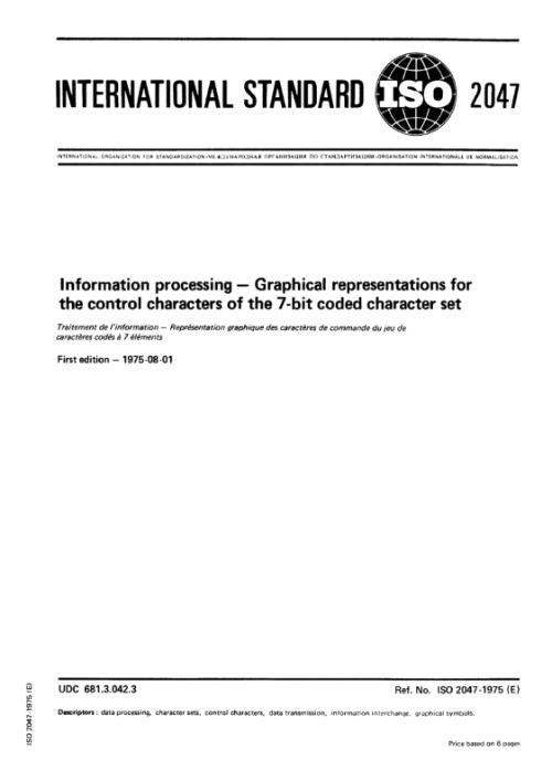ISO 2047:1975