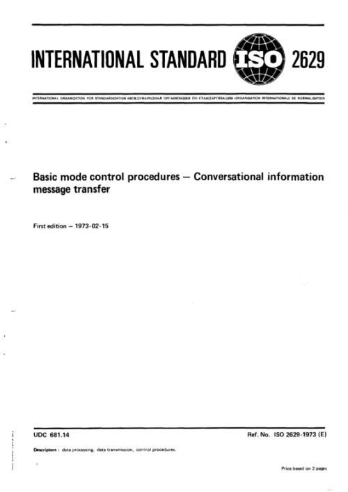 ISO 2629:1973