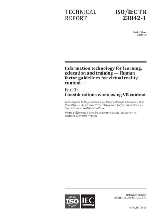 ISO/IEC TR 23842-1:2020