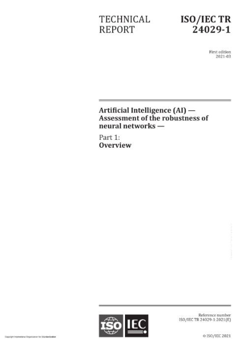 ISO/IEC TR 24029-1:2021