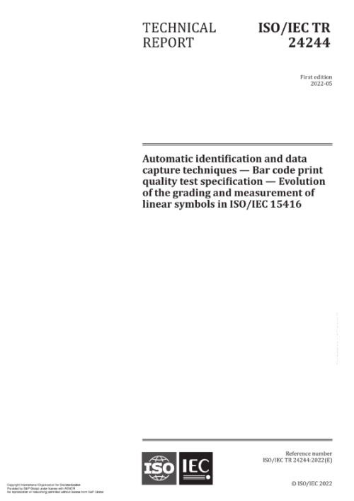 ISO/IEC TR 24244:2022