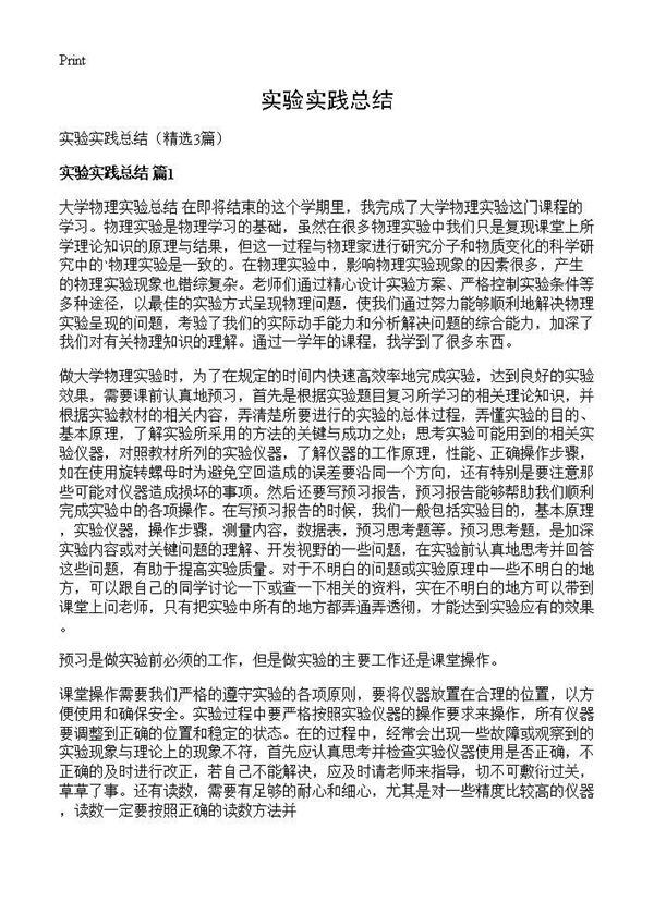 实验实践总结 (共4页)