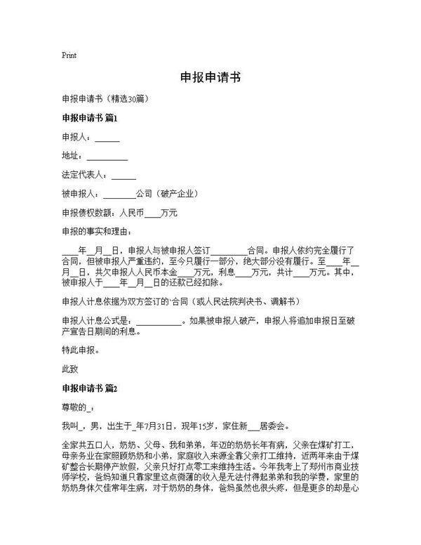 申报申请书 (共37页)